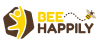 logo bee happily