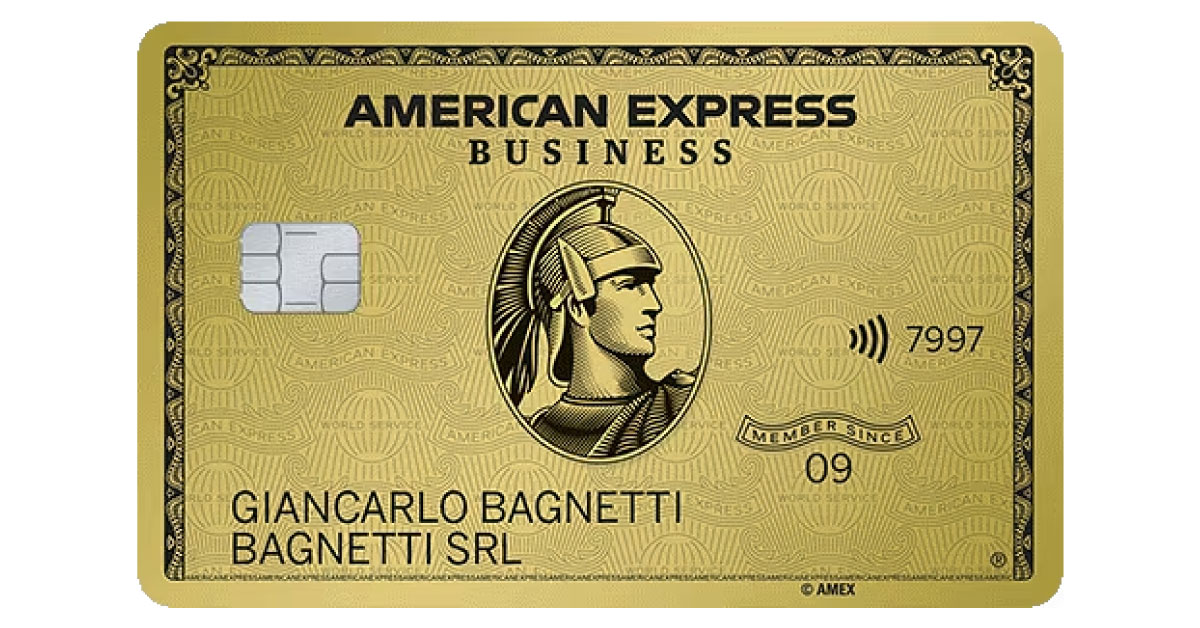 Carta Oro Business American Express